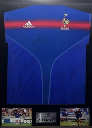 Zinedine Zidane - podepsaný dres