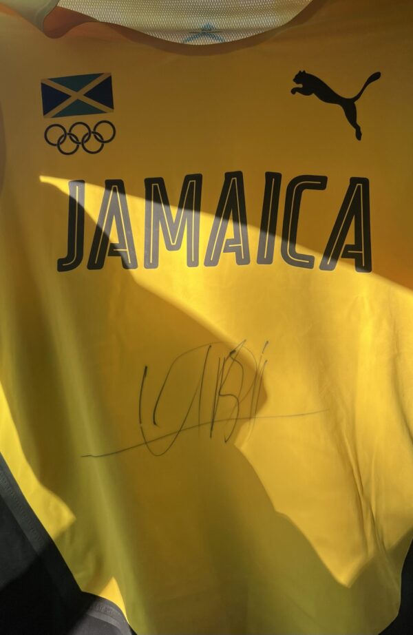 Usain Bolt - podepsaný trikot
