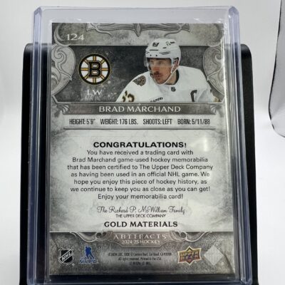 Brad Marchand - kousek dresu, 99/199 
