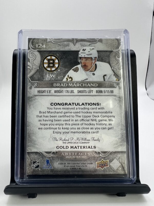 Brad Marchand - kousek dresu, 99/199 
