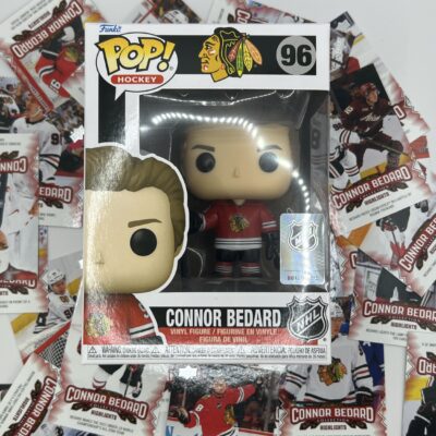 FUNKO POP! figurka NHL #96 - Connor Bedard + 2 jeho kartičky ZDARMA!