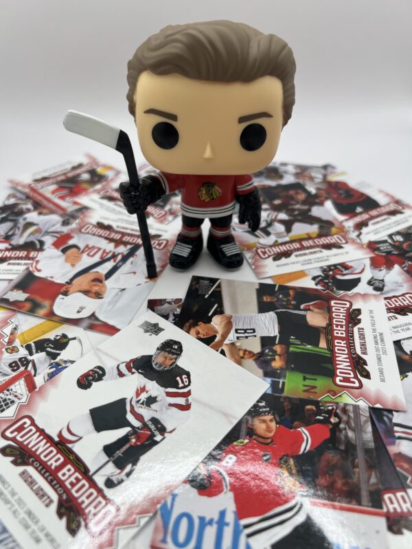 FUNKO POP! figurka NHL #96 - Connor Bedard + 2 jeho kartičky ZDARMA!