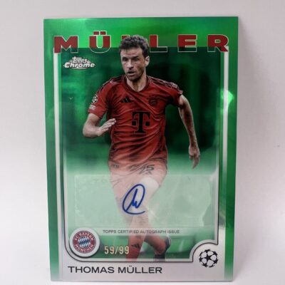 Thomas Muller - podpis, 58/99