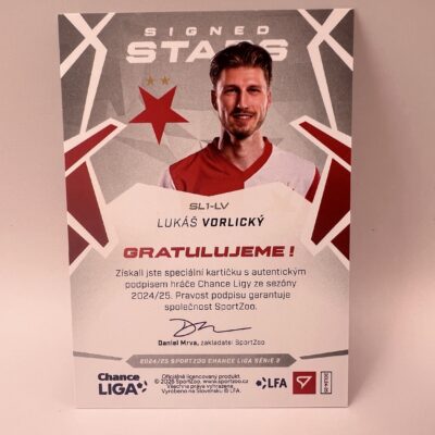 Lukáš Vorlický - podpis
